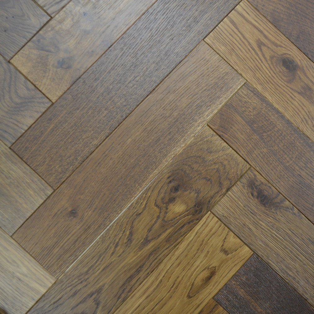 Essentials Antique Oak Herringbone