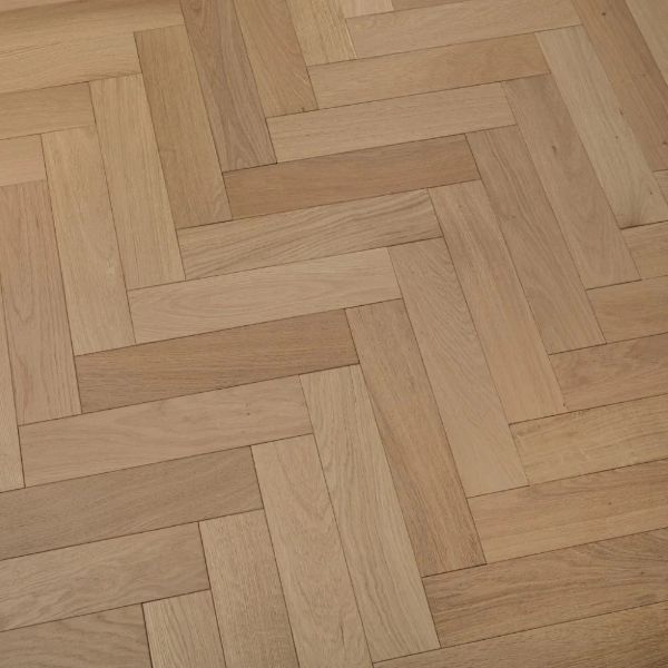 Arden 14/3x90x400mm Herringbone Scandinavian UV Oiled.