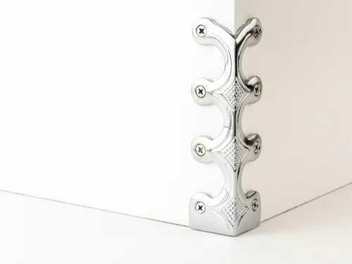 Skiffers - Brushed Chrome 134mm