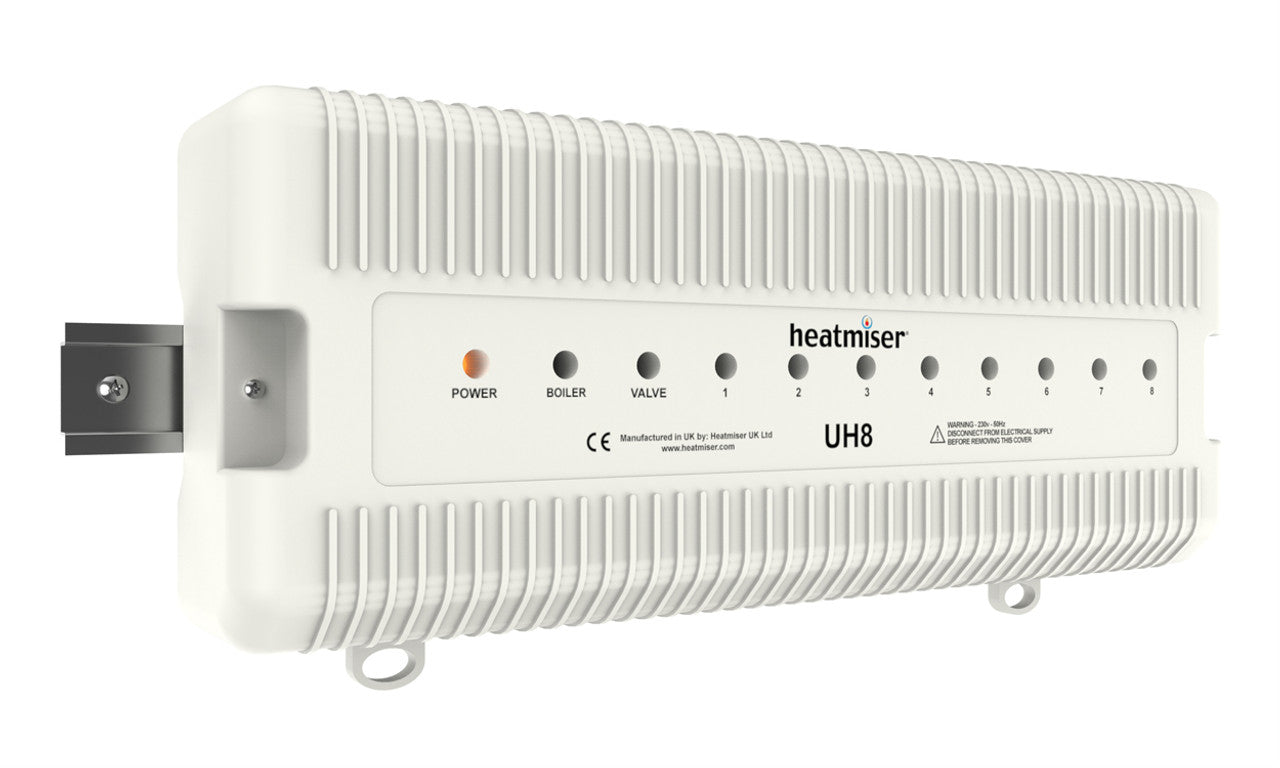 Heatmiser UH8 - 8 Zone 230v Underfloor Heating Wiring Centre