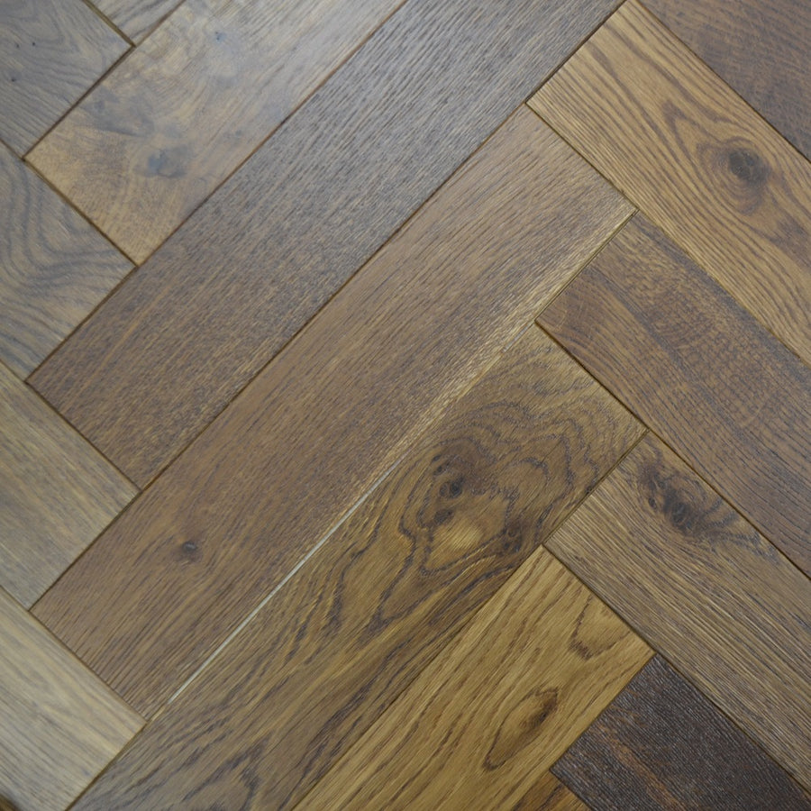 Essentials Antique Oak Herringbone