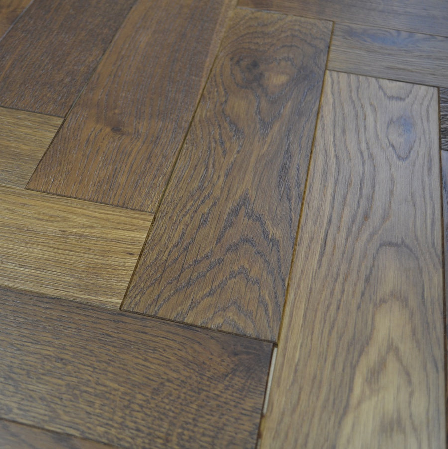 Essentials Antique Oak Herringbone
