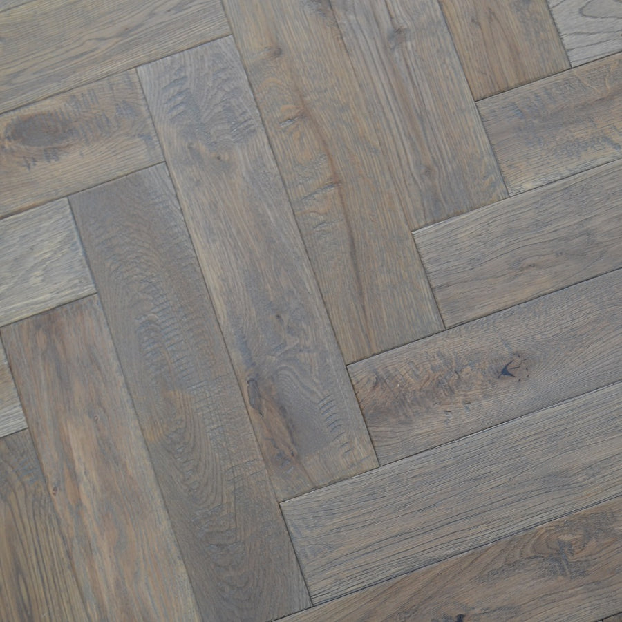 Essentials Olive Stain Herringbone